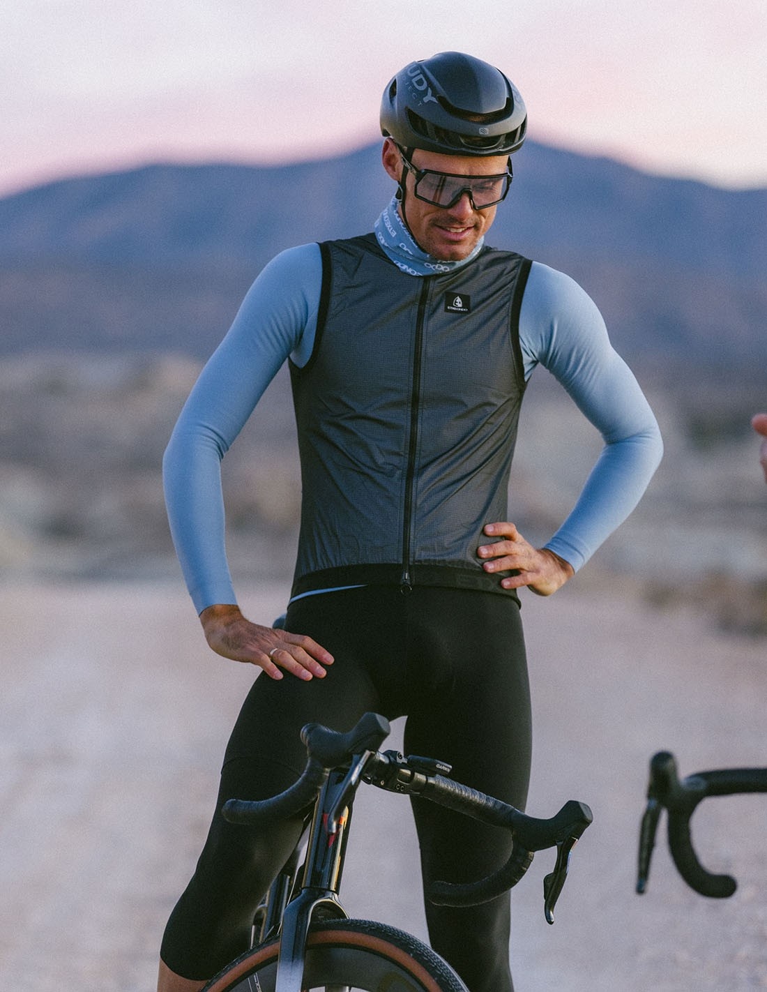 Etxeondo Alde Thermo BI Jersey - Licht blauw