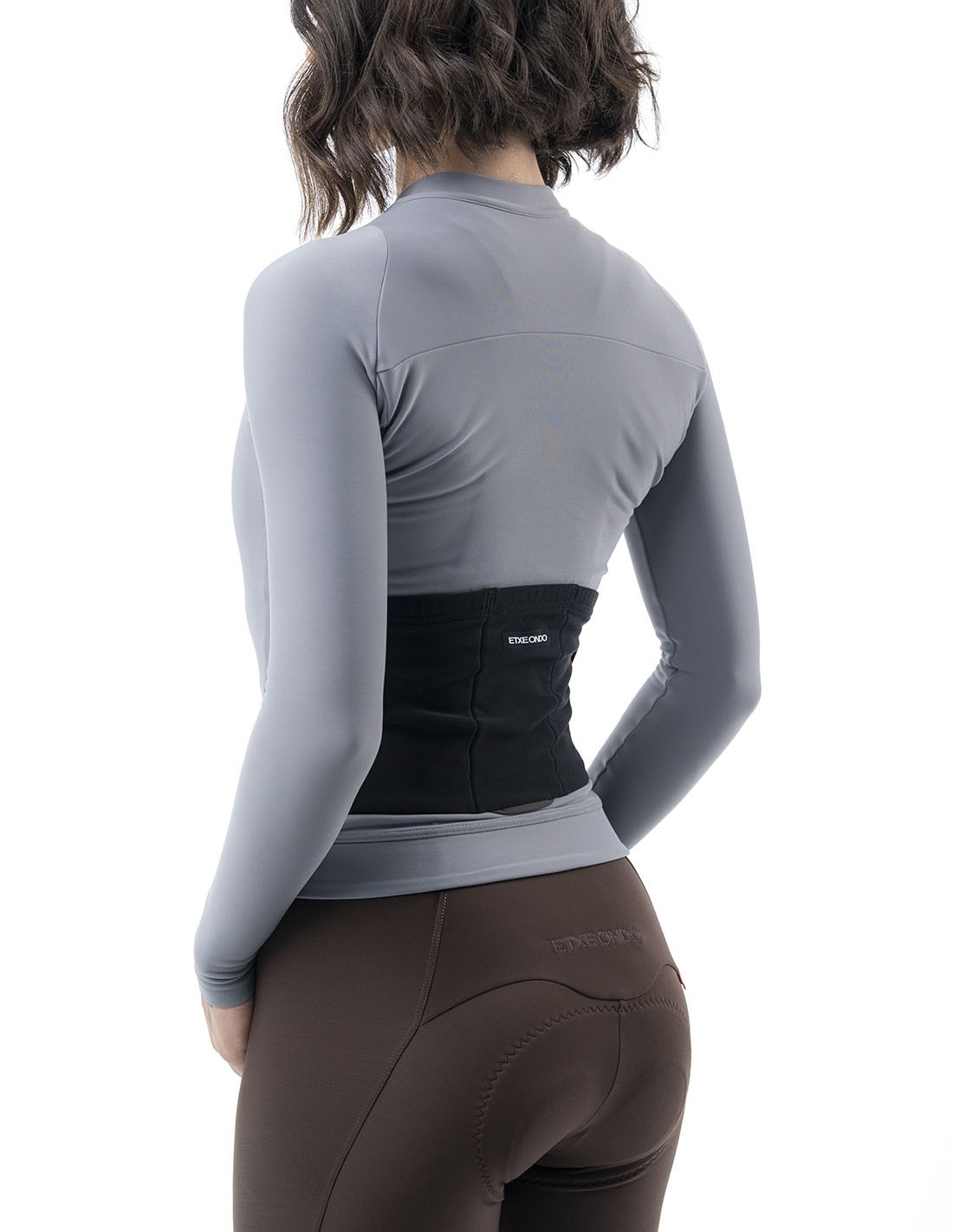 Etxeondo Alda Thermo BI Jersey - Steen grijs