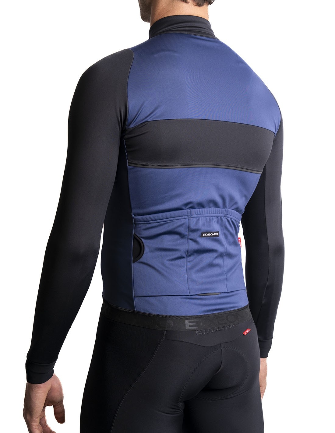 Etxeondo 76 Jacket Men - 25/26 - Marine blau - Schwarz