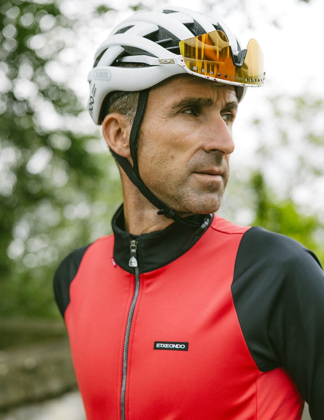 Etxeondo 76 Jacket Men - 25/26 - Wassermelon - Rot - Schwarz