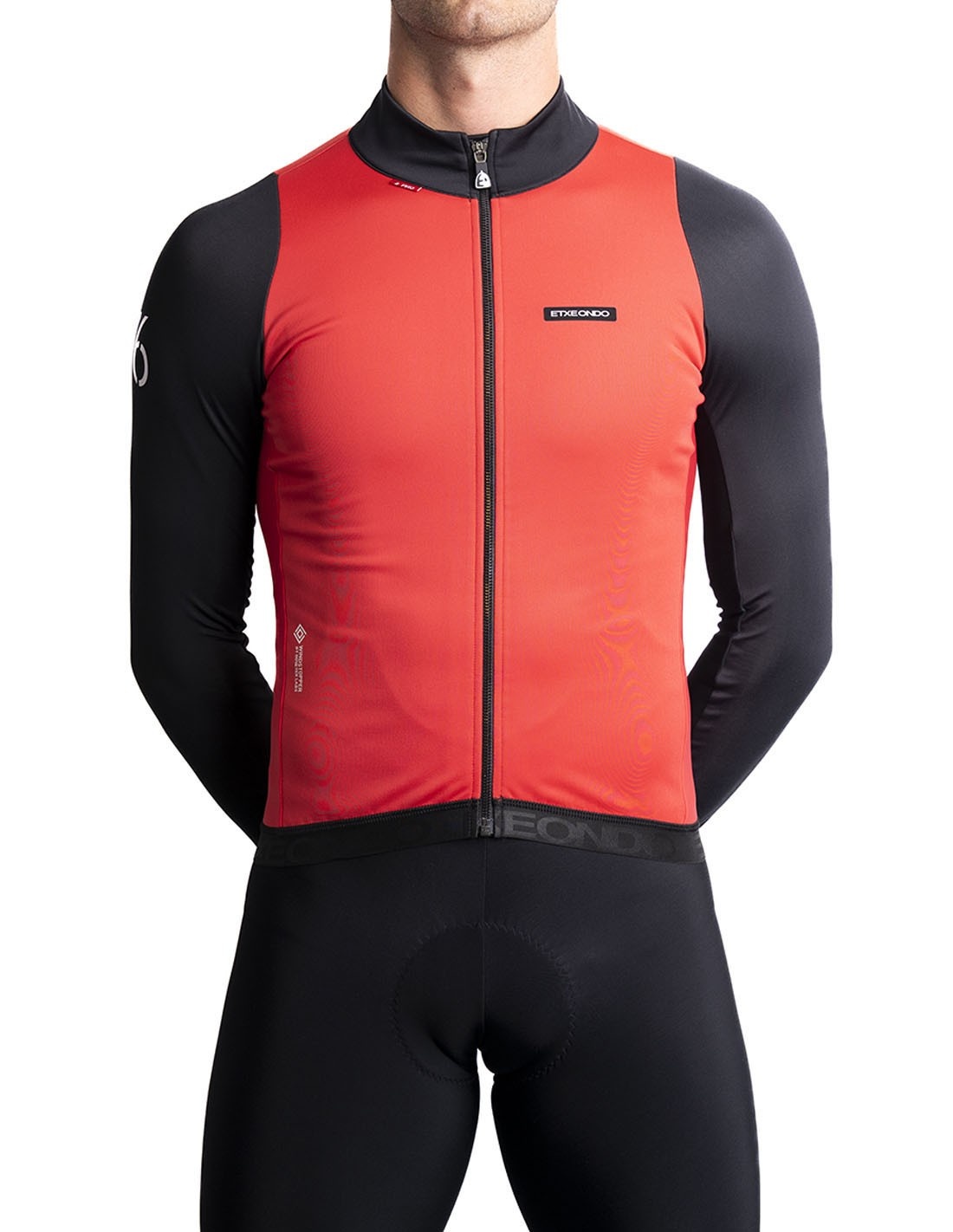 Etxeondo 76 Jacket Men - 25/26 - Watermeloen - Rood - Zwart