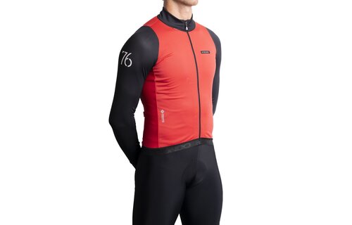 Etxeondo 76 Jacket Men - 25/26 - Watermelon - Red - Black
