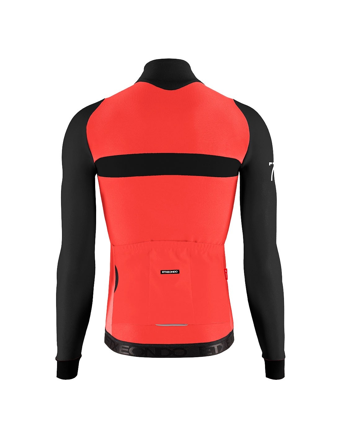 Etxeondo 76 Jacket Men - 25/26 - Watermeloen - Rood - Zwart