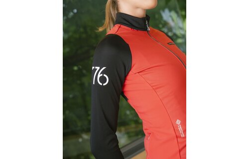 Etxeondo 76 Jacket Frau - 25/26 - Wassermelon - Rot - Schwarz