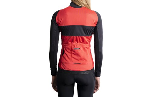 Etxeondo 76 Jacket Vrouwen - 25/26 - Watermeloen - Rood - Zwart