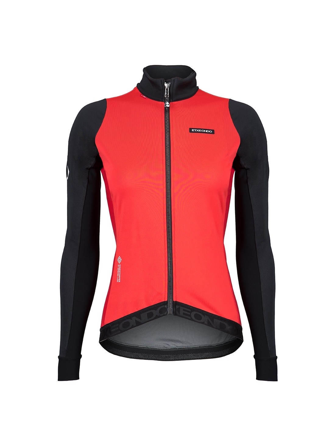 Etxeondo 76 Jacket Frau - 25/26 - Wassermelon - Rot - Schwarz