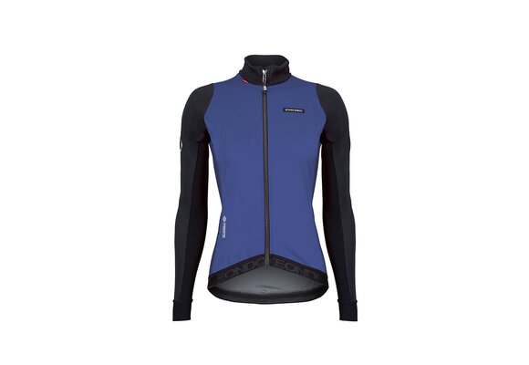 Etxeondo 76 Jacket Women - 25/26 - Marine Blue - Black
