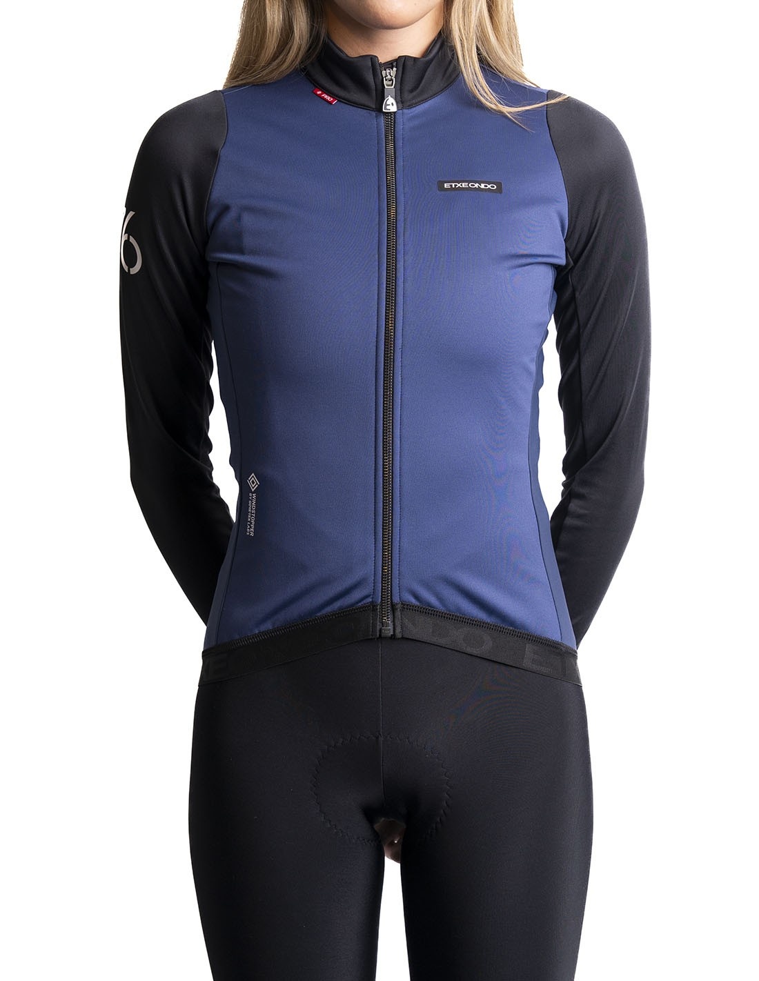 Etxeondo 76 Jacket Frau - 25/26 - Marineblau - Schwarz
