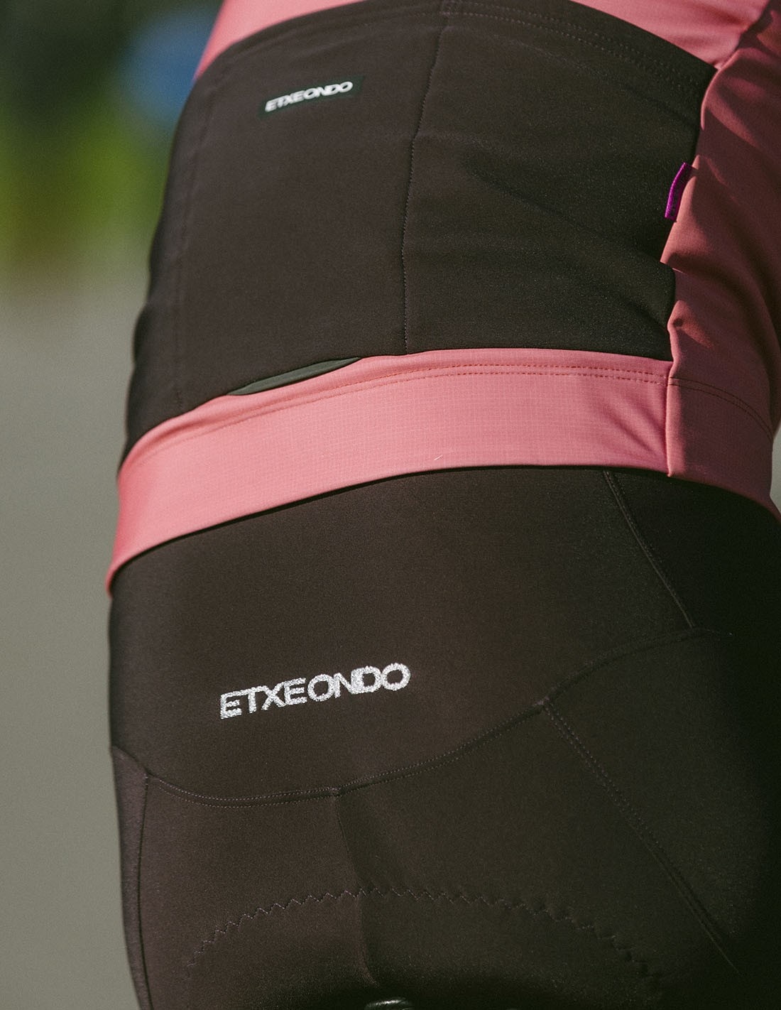Etxeondo Fietsbroek lang KOM Thermo - Donker Paars