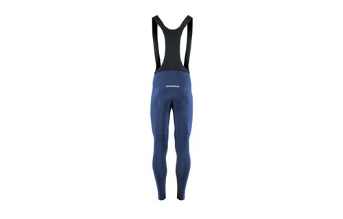 Etxeondo Bib Thights KOM Thermo - Marine blue
