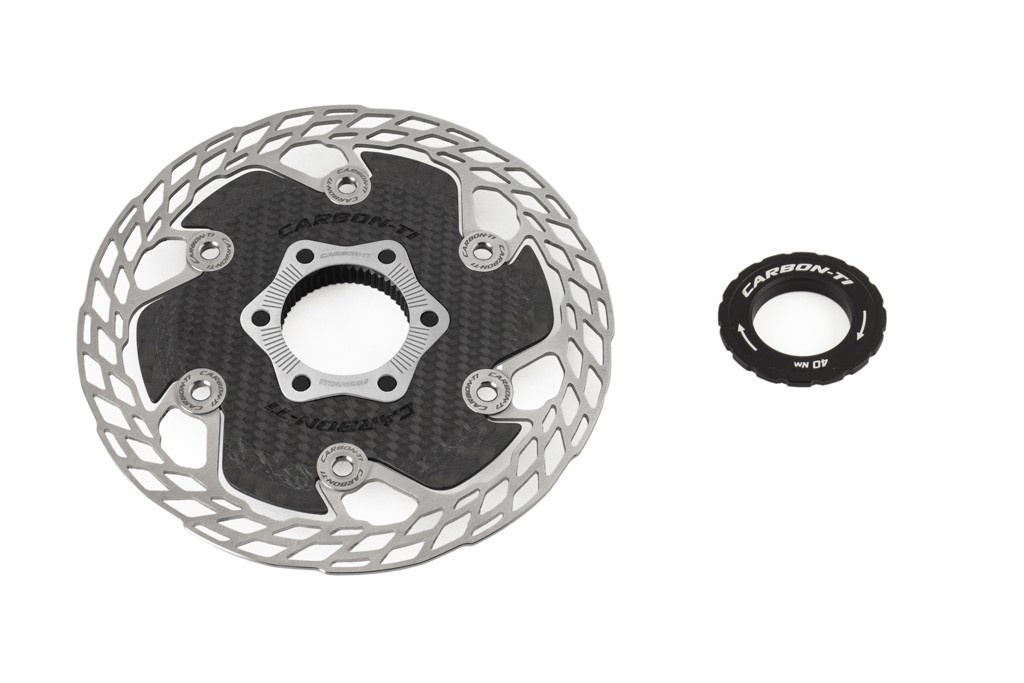 Carbon-TI X-Rotor Aero Center Lock 140