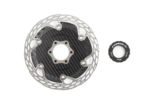 Carbon-TI X-Rotor Aero Center Lock 160