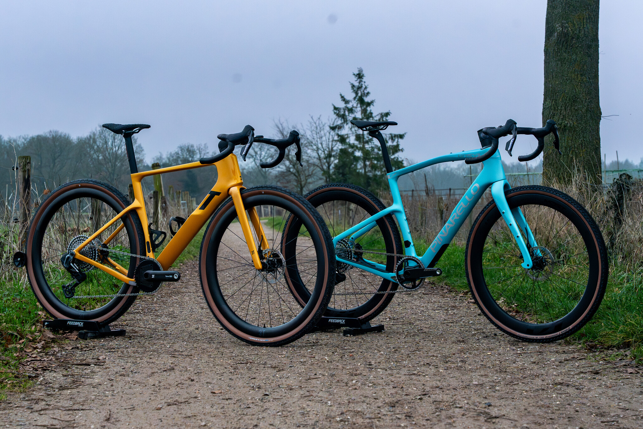 Gravel Match-Up: 3T Racemax2 Italia vs. Pinarello New Grevil F