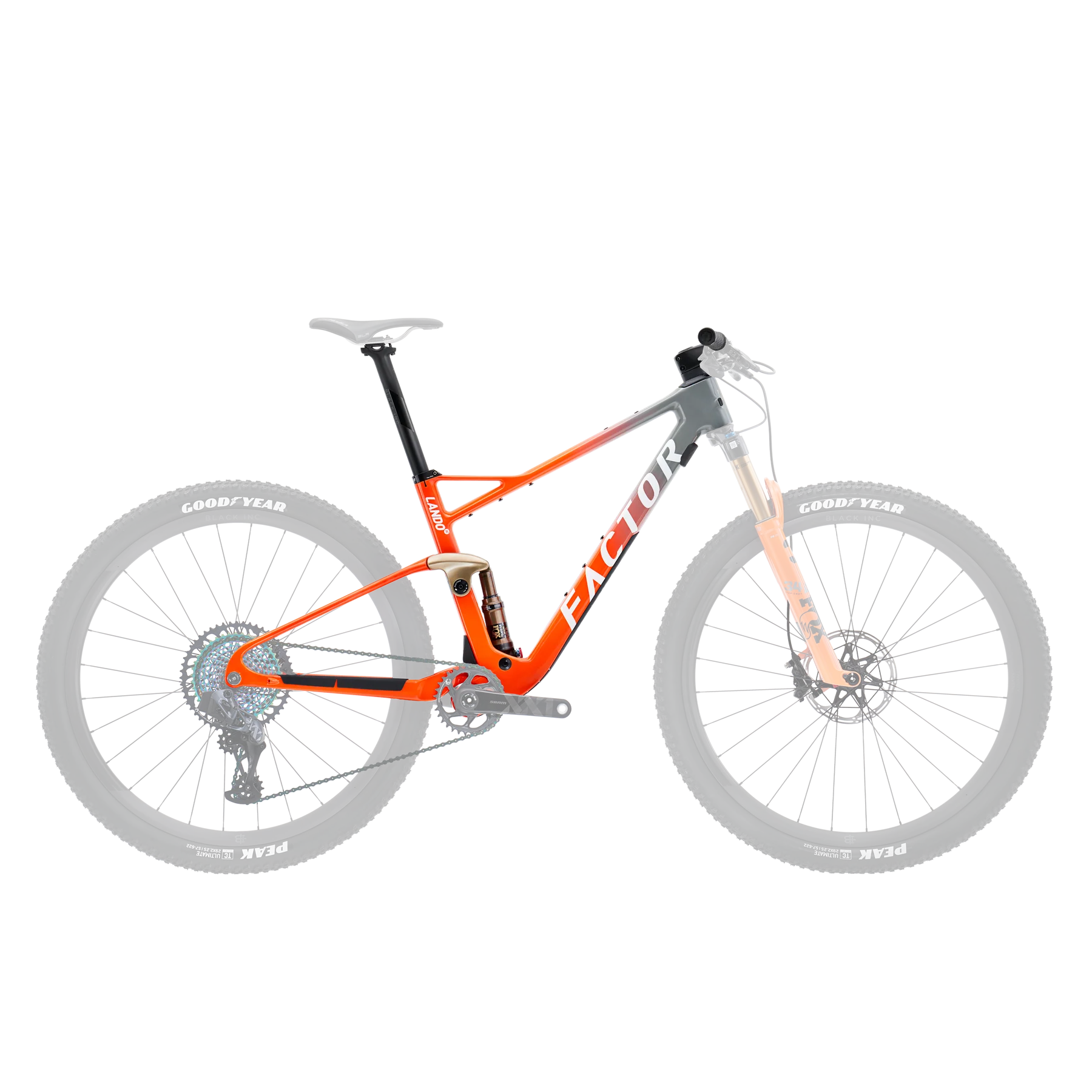 Factor LANDO XC Rahmenset