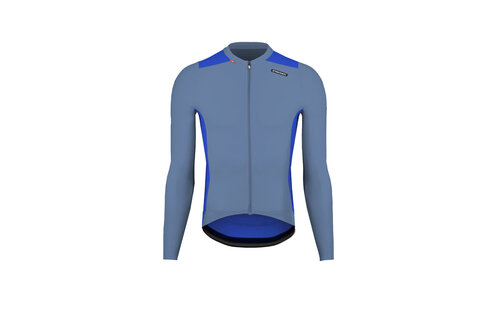 Etxeondo Jersey L/S Alde Color Edition - Indigo blue - Men