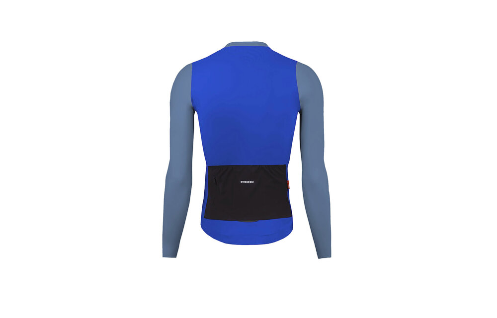 Etxeondo Jersey L/S Alde Color Edition - Indigo blue - Men