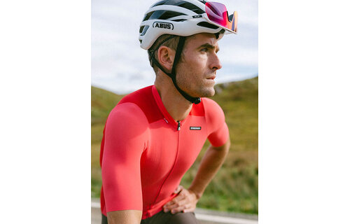Etxeondo Fietsshirt Alde 110 Color Edition - Coral/Red - Heren