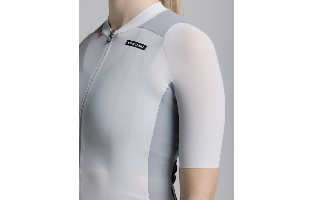 Etxeondo Fahrradtrikot Alda 110 Color Edition - Cloud grey/Stone grey - Damen
