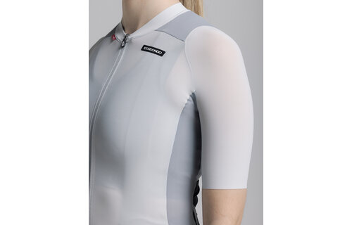 Etxeondo Fietsshirt Alda 110 Color Edition - Cloud grey/Stone grey - Dames