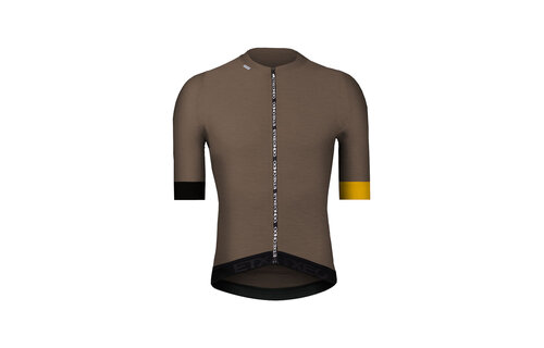 Etxeondo Fahrradtrikot Baso - Melange Brown - Herren
