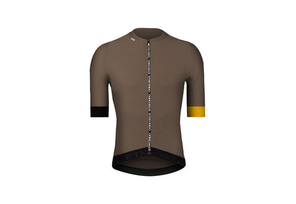 Etxeondo Fahrradtrikot Baso - Melange Brown - Herren
