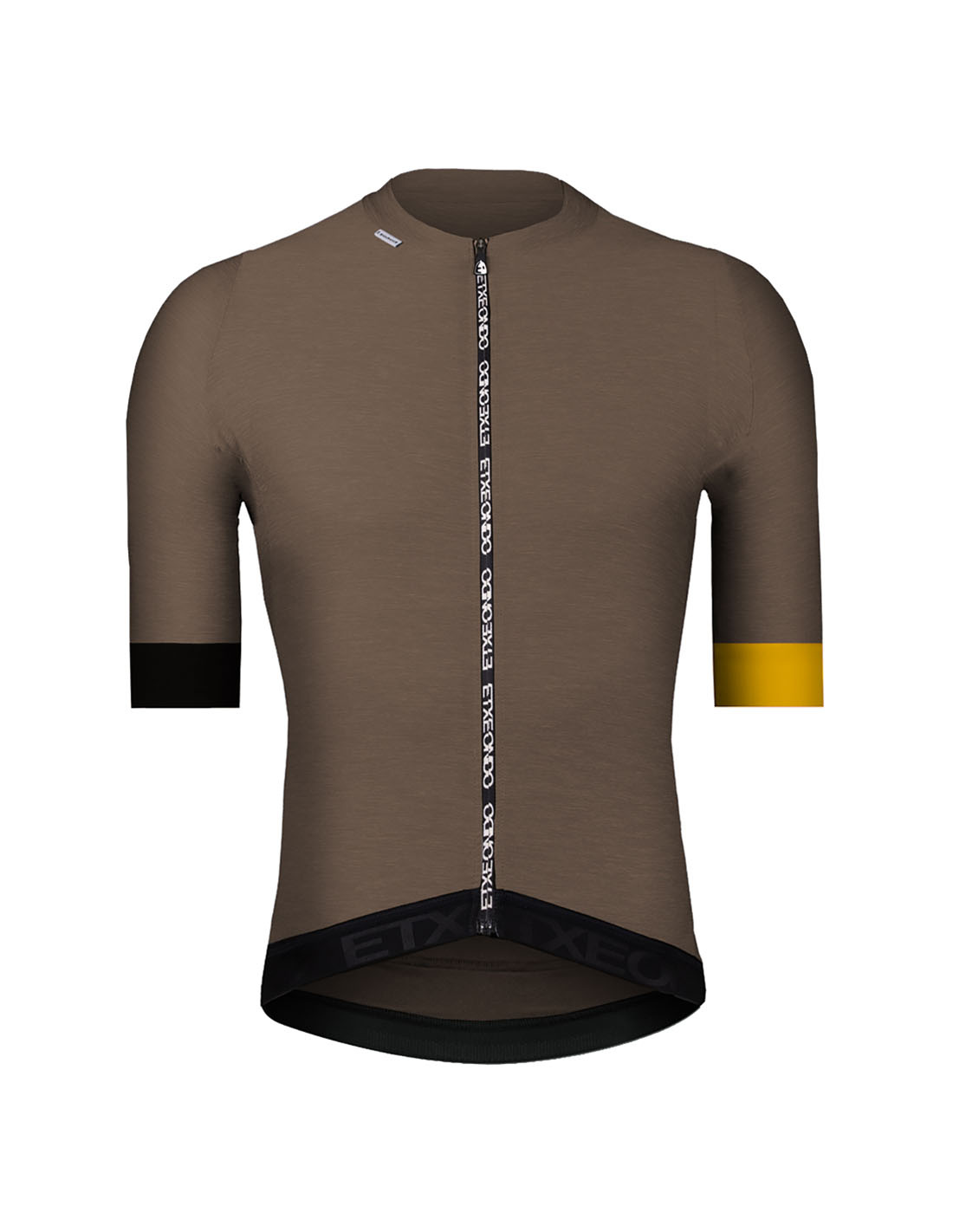Etxeondo Fietsshirt Baso - Melange Brown - Heren
