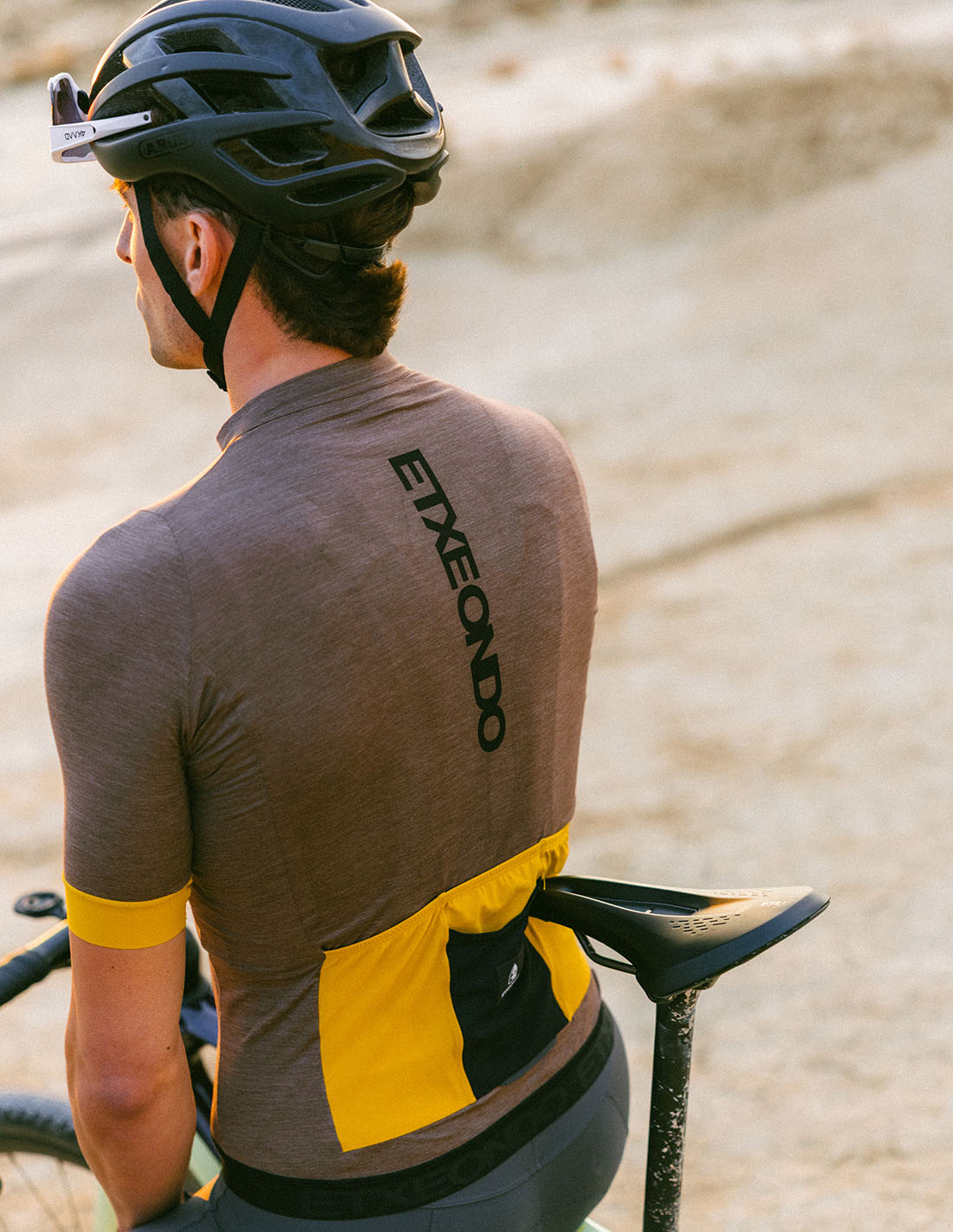 Etxeondo Jersey Baso - Melange Brown - Men