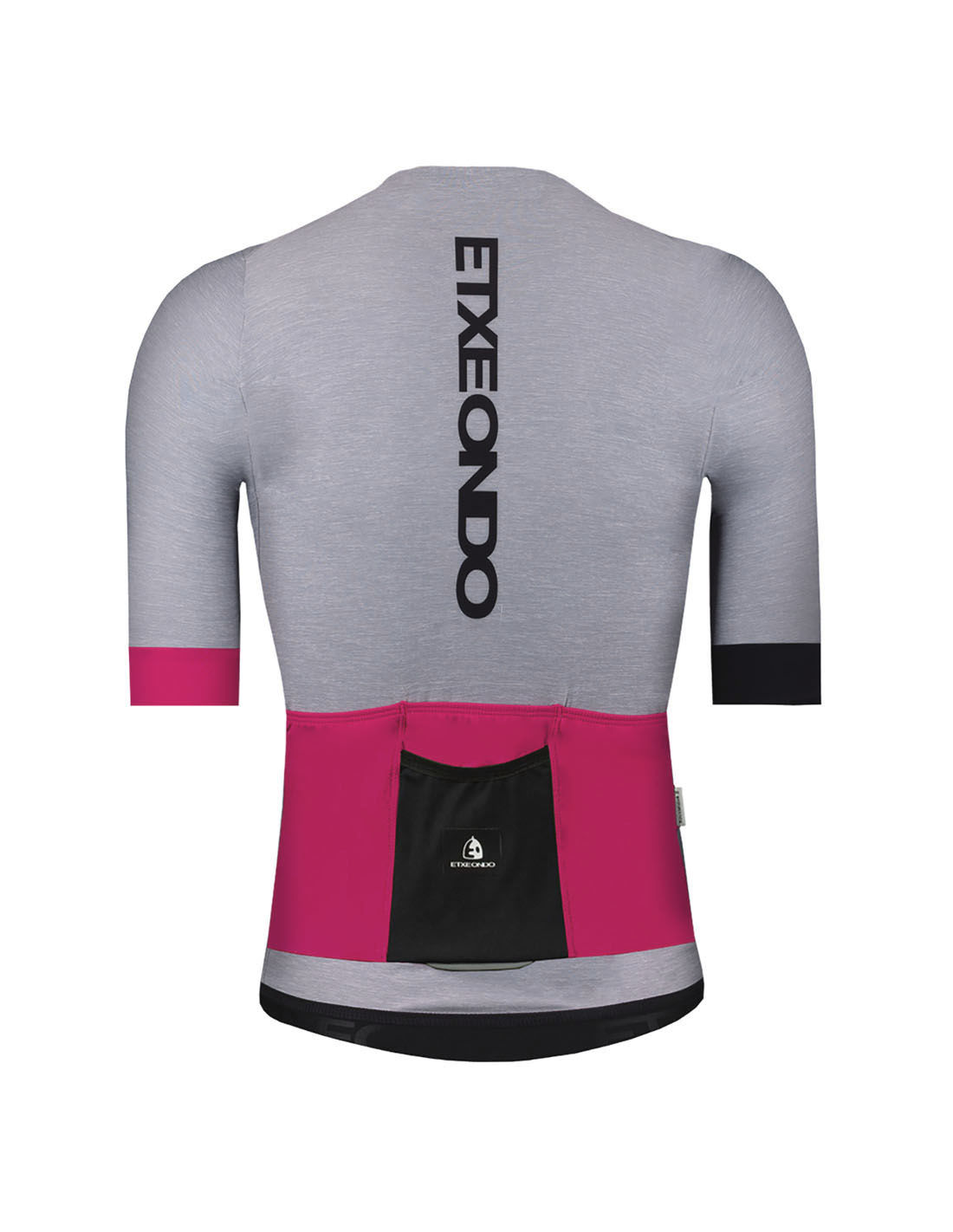 Etxeondo Fietsshirt Baso - Melange Grey - Heren