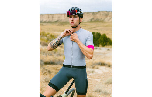 Etxeondo Jersey Baso - Melange Grey - Men