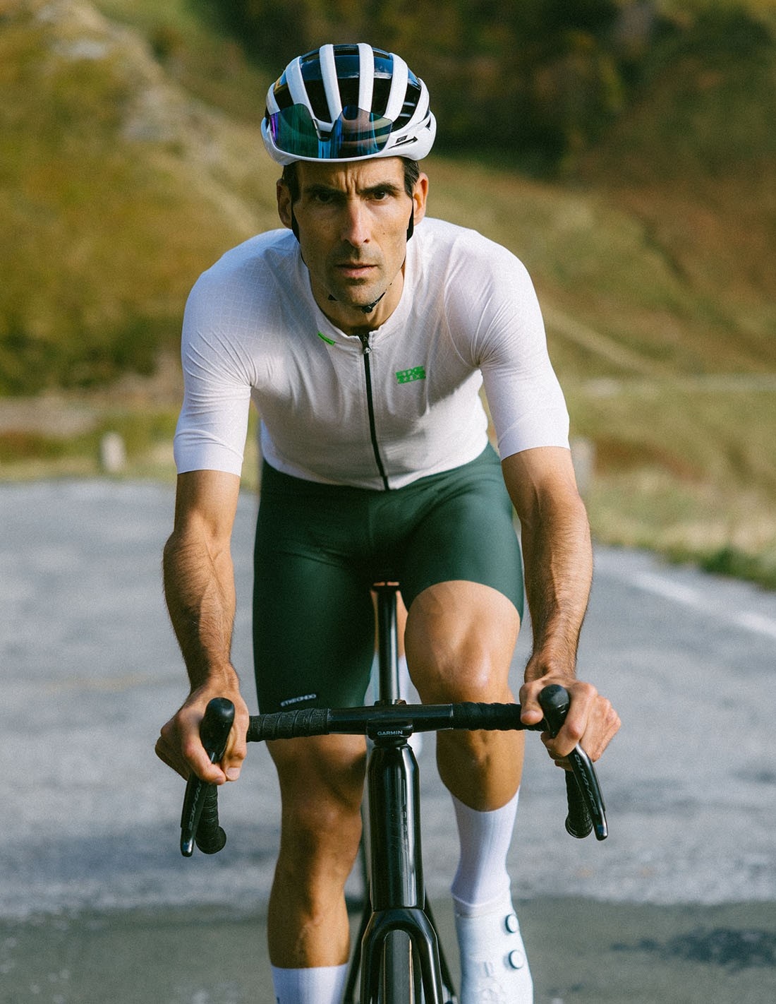 Etxeondo Fahrradtrikot Mira Off White - Herren