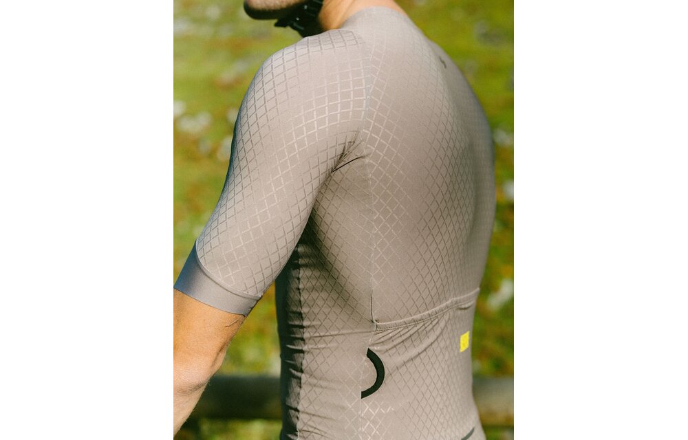 Etxeondo Fietsshirt Mira Taupe Grey - Heren