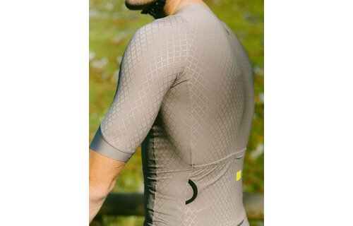 Etxeondo Fietsshirt Mira Taupe Grey - Heren