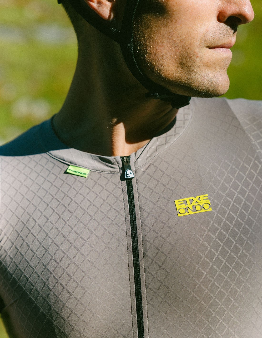 Etxeondo Fahrradtrikot Mira Taupe Grey - Herren