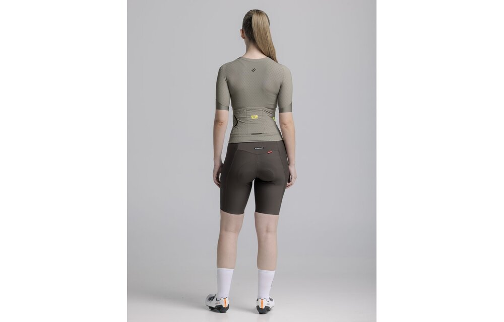 Etxeondo Fietsshirt Mira Taupe Grey - Vrouwen