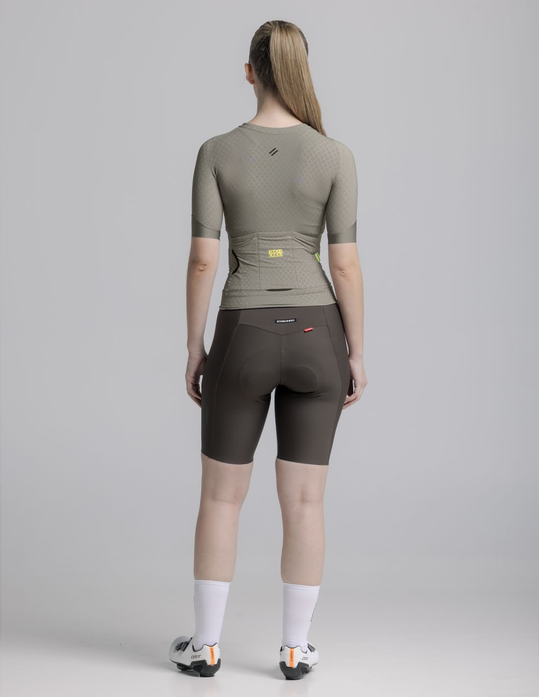 Etxeondo Fahrradtrikot Mira Taupe Grey - Frau
