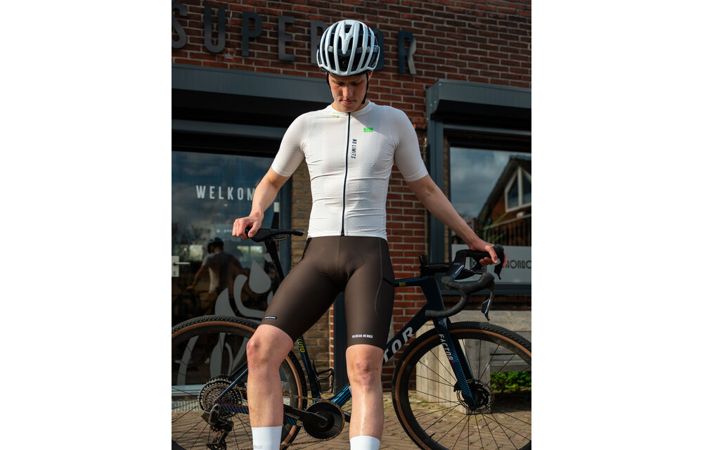 Etxeondo Bib Shorts Olaia Dinamic - NO LIMITS - Brown - Women