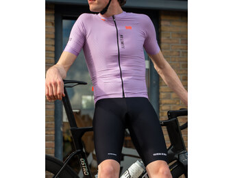Etxeondo Fietsshirt Mira - NO LIMITS -  Orchid Pink - Heren