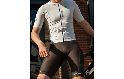 Etxeondo Fahrradtrikot Mira - NO LIMITS - Off White - Herren