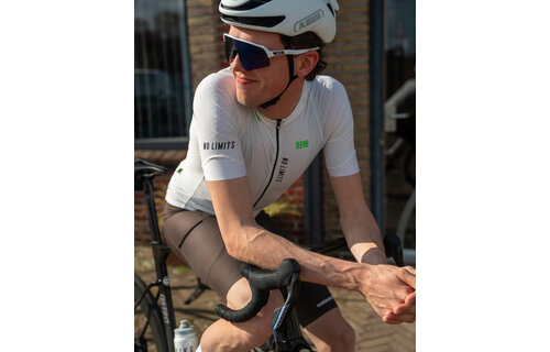 Etxeondo Fietsshirt Mira - NO LIMITS -  Off White - Heren