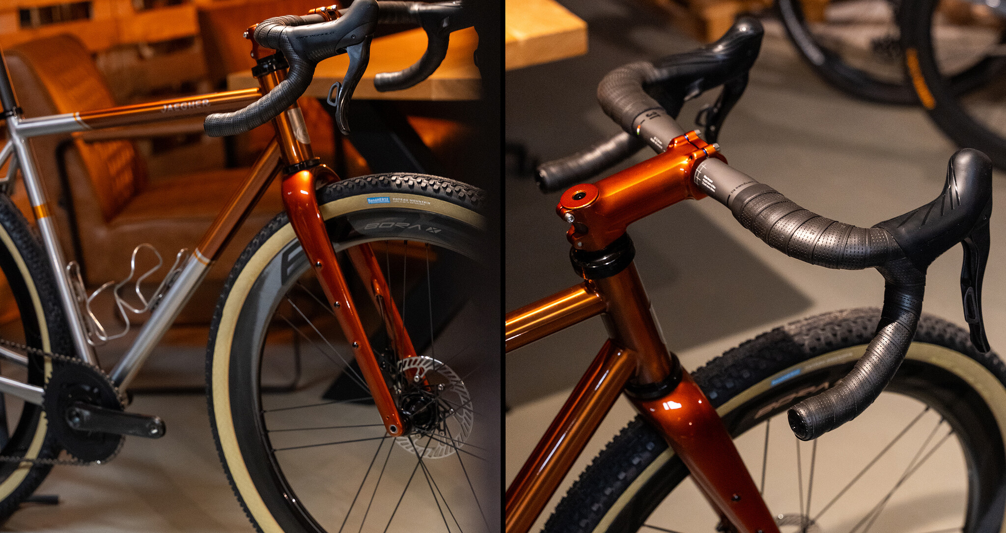 Bikefit en Columbus roestvast staal buizen voor een Jaegher op maat