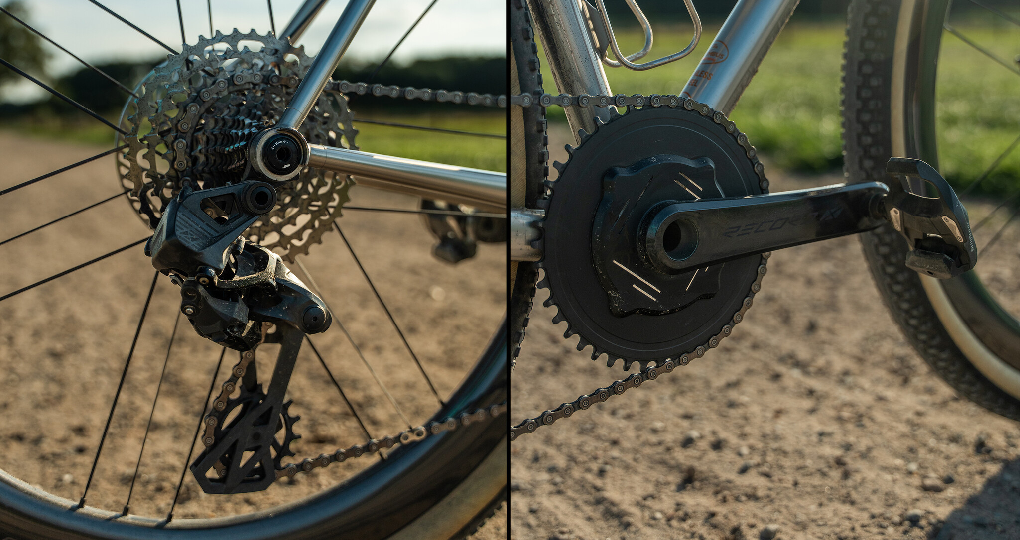 Campagnolo Record X Gruppe und Rene Herse Reifen an der Jaegher Hurricane FLX
