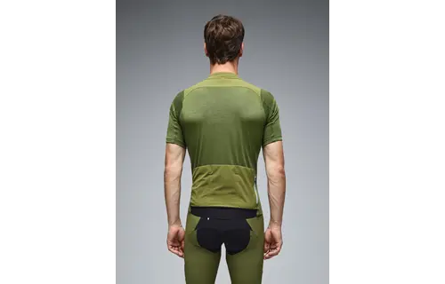 Q36.5 Adventure Tech Merino Jersey - Drab Green