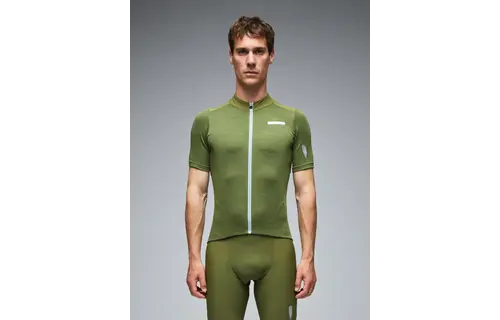 Q36.5 Adventure Tech Merino Jersey - Drab Green