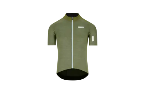 Q36.5 Adventure Tech Merino Jersey - Drab Green