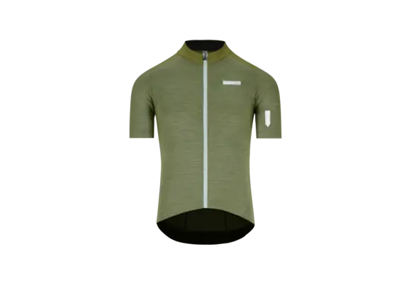 Q36.5 Adventure Tech Merino Jersey - Drab Green