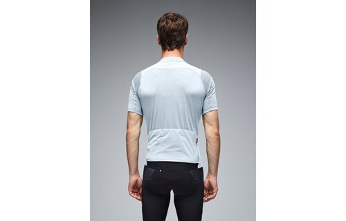 Q36.5 Adventure Tech Merino Jersey - Ice Grey