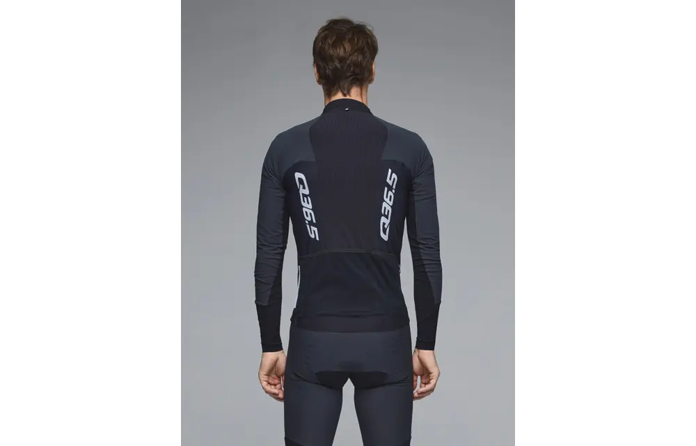 Q36.5 Dottore Hybrid Que Long Sleeve Jersey - Storm Grey