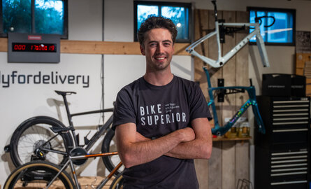 Jasper, from bike fitter to shop manager
