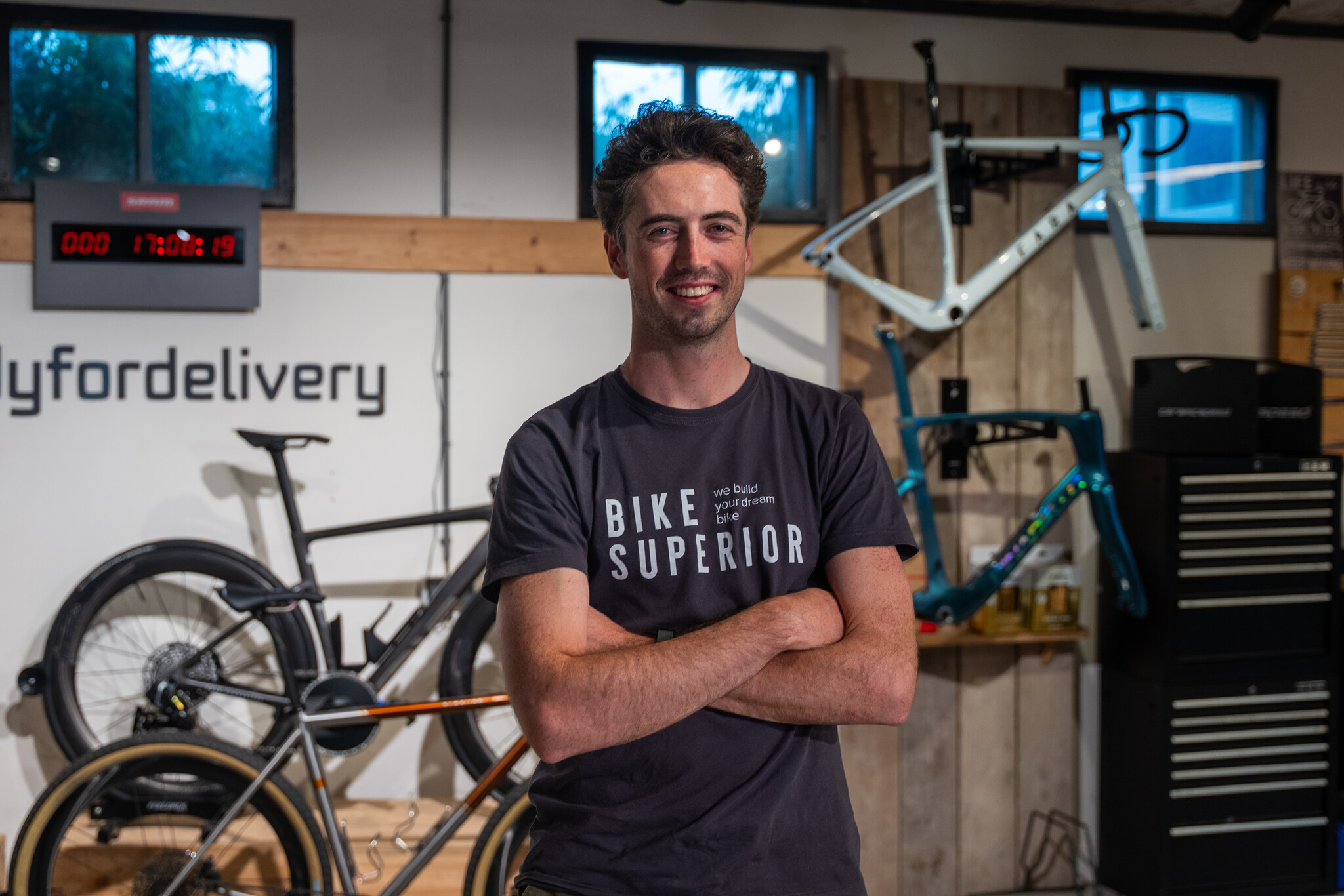 Jasper, from bike fitter to shop manager