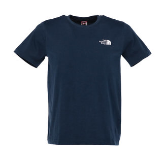 The North Face T-shirt Donkerblauw